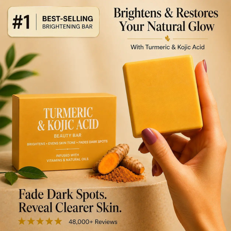 Turmeric & Kojic Acid - Brightening Soap